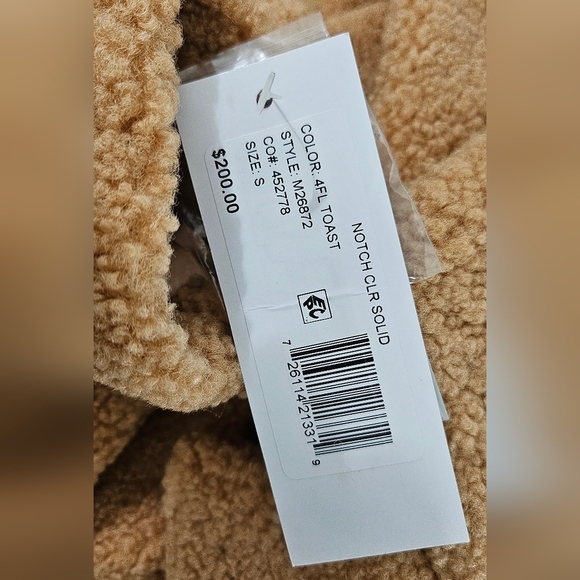 NWT French Connection vegan fur coat - Picture 4 of 5